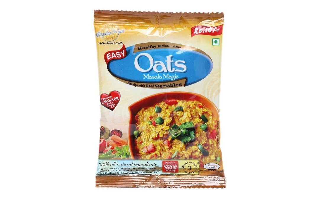 Organo Nutri Oats Masala Magic    Pack  422 grams